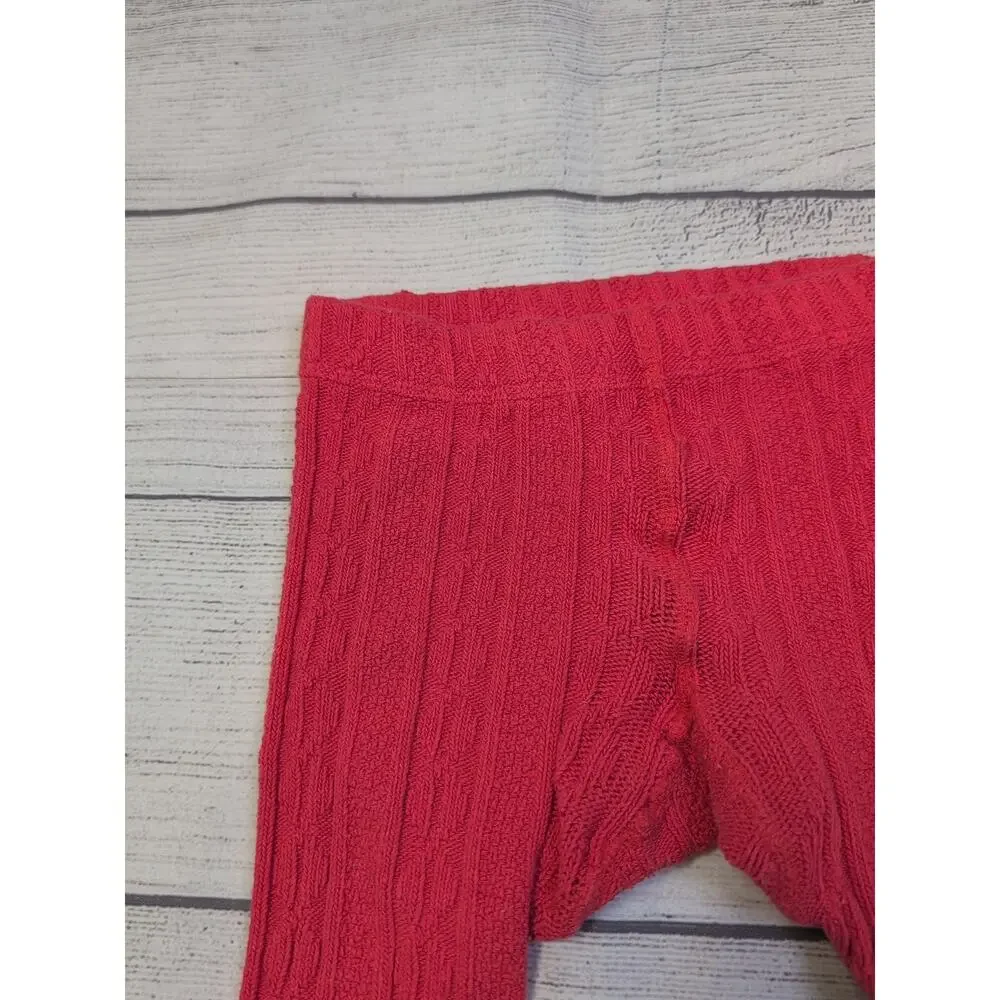 7/8 Mini Boden Cable Knit Footless Tights